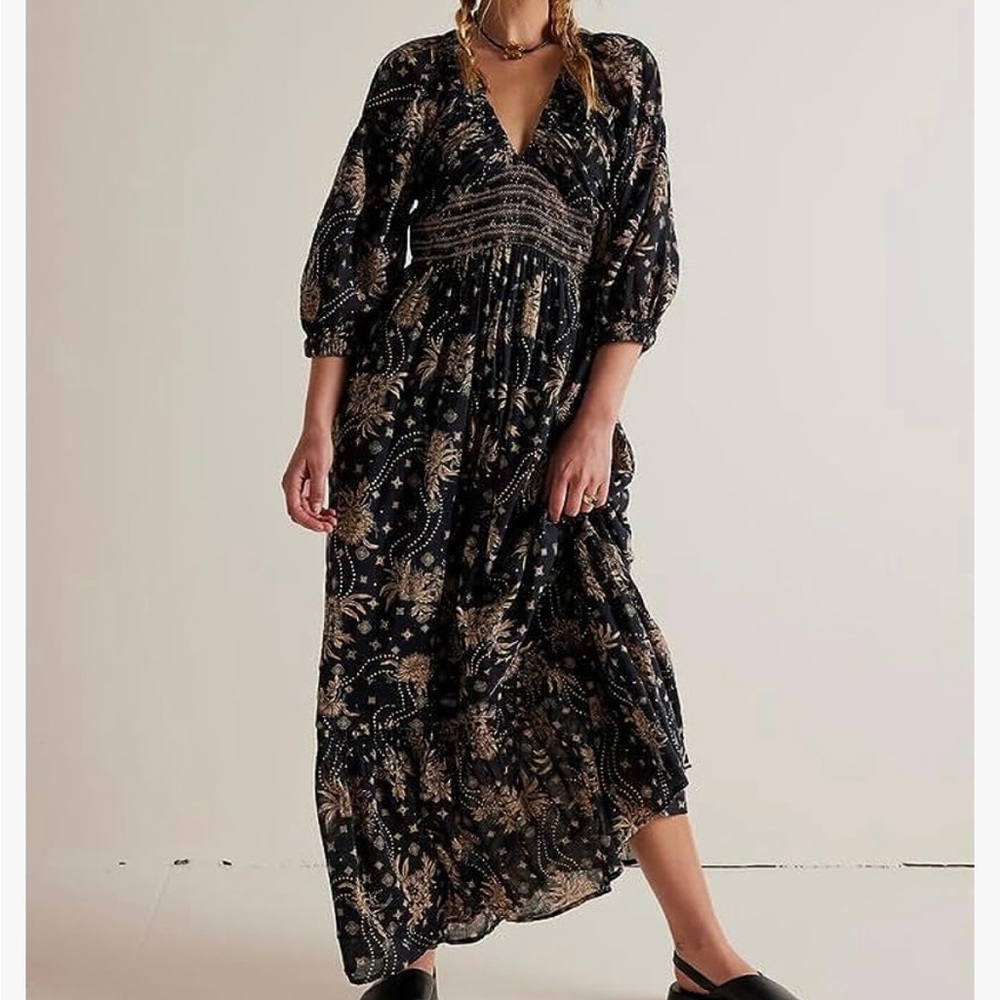 Free People Golden Hour Maxi Dress